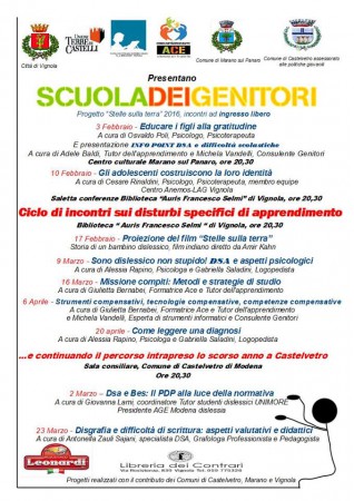 SCUOLA DEI GENITORI 2016
